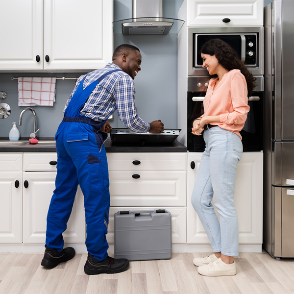 can you provide an estimate for cooktop repair before beginning any work in Boardman